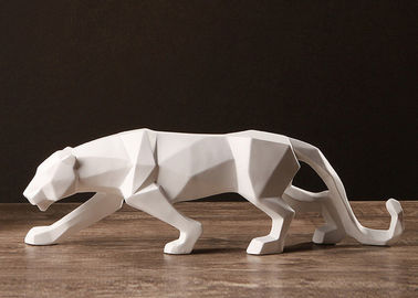 Various Finish Modern Art Geometric Stainless Steel Sculpture Panther Design