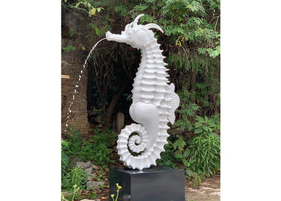 ราคาดี ร่วมสมัย Seahorse Garden Fountain ประติมากรรมไฟเบอร์กลาสกลางแจ้ง Customized ออนไลน์