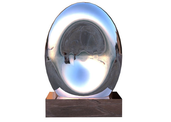 ราคาดี ภูมิทัศน์โลหะประติมากรรมสแตนเลสที่ทันสมัยขัดเงา ออนไลน์