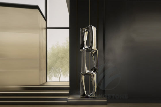 ราคาดี ศิลปะสมัย กลอนเหล็กไร้สแตนเลส งานปั้นโลหะกลางแจ้ง กระจกเคลือบ ออนไลน์