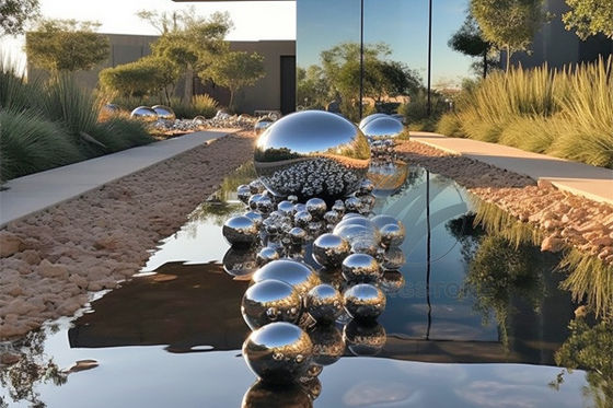 ราคาดี สแตนเลสโมเดิร์น อินฟินิตี้บอลสเฟียร์อาร์ท ตะกรุดโลหะกลางแจ้ง ออนไลน์