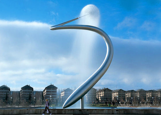 ราคาดี น้ำโลหะนามธรรมมีน้ำพุสแตนเลสบ่อน้ำพุสำหรับพลาซ่า ออนไลน์