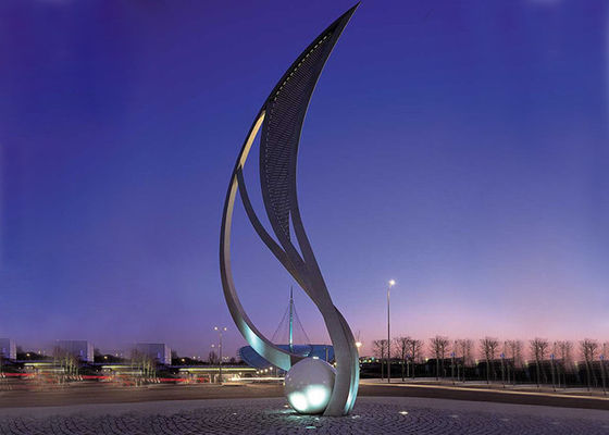 ราคาดี ขนาดใหญ่ในเมืองประติมากรรมกลางแจ้งโลหะสาธารณะศิลปะประติมากรรมเสถียรภาพในการกัดกร่อน ออนไลน์