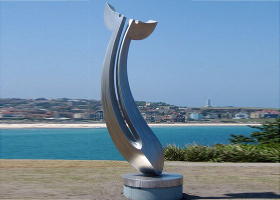 ราคาดี ภูมิทัศน์ขนาดใหญ่บทคัดย่อกระจกสแตนเลสประติมากรรมตกแต่งกลางแจ้ง ออนไลน์