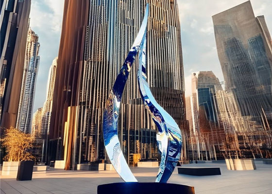 ราคาดี งานศิลปะอับสราคต์ตามสั่ง งานปั้นโลหะกลางแจ้ง กระจกสแตนเลส ออนไลน์