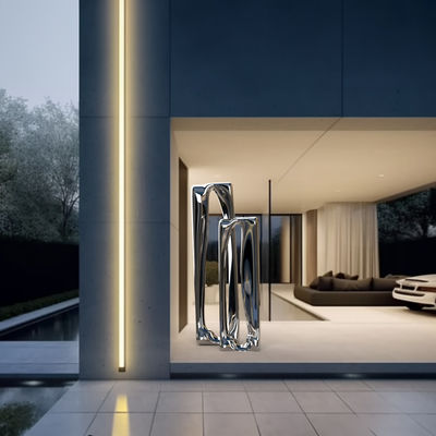 ราคาดี ค้นพบธรรมชาติของการเปลี่ยนแปลงของการหดหัก ด้วยหุ่นประติมากรรมจากสแตนเลส ออนไลน์