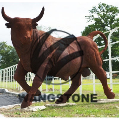 ราคาดี การตกแต่งกลางแจ้งแบบรุ่นใหม่ที่สนิม รูปปั้นสัตว์จากสแตนเลส ออนไลน์