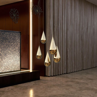 ราคาดี งานศิลปะที่ทันสมัยตามสั่ง สแตนเลส ทองแขวนสลักน้ํา ออนไลน์