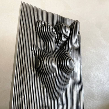 ราคาดี ผู้ผลิตงานออกแบบประติมากรรม ประติมากรรมเหล็กตกแต่งผนังสมัยใหม่ รูปปั้นโลหะ งานศิลปะ ออนไลน์