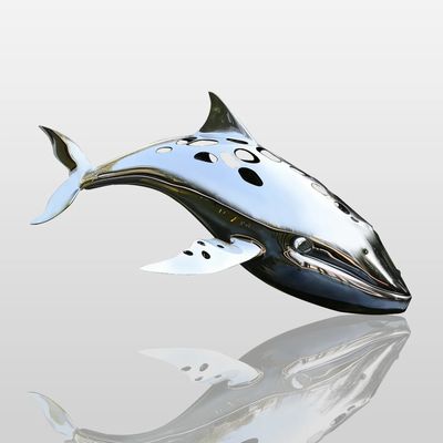 ราคาดี Customized Hollow-Out Leaping Whale Art Statue, Outdoor Water Feature Centerpiece ออนไลน์