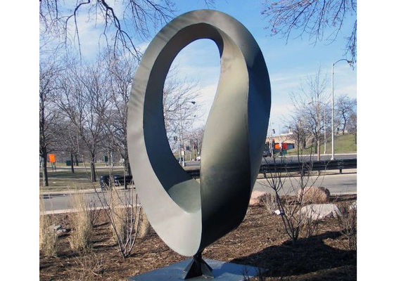 ราคาดี โมเดิร์นตกแต่งสวนขนาดใหญ่ประติมากรรมโลหะภูมิทัศน์ในสีที่กำหนดเอง ออนไลน์