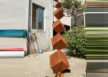 ราคาดี การออกแบบร่วมสมัยศิลปะโลหะ Corten Steel Sculpture สำหรับการตกแต่งสวน ออนไลน์