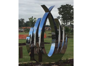 ราคาดี ตกแต่งสวนขัดเงาสแตนเลสศิลปะประติมากรรมการกัดกร่อนเสถียรภาพ ออนไลน์