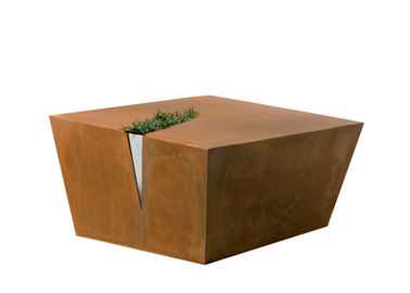 ราคาดี นอกโต๊ะกาแฟสนิมสวนโลหะประติมากรรม Corten Steel สีต่างๆ ออนไลน์