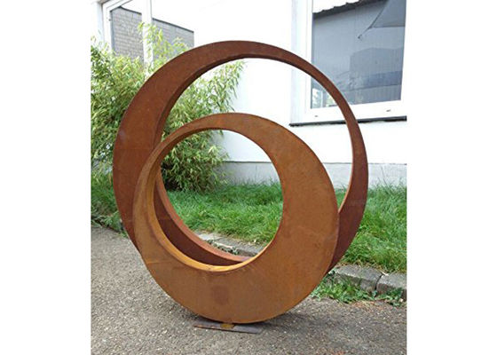 ราคาดี ประติมากรรมตกแต่งภายนอก Corten Steel 3D Sculptures ออนไลน์
