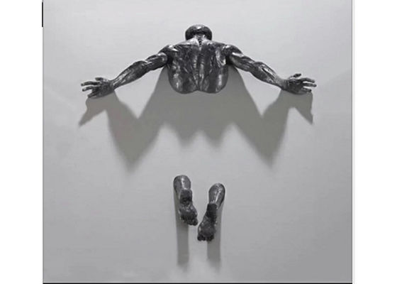 ราคาดี ODM ตกแต่งผนังประติมากรรมชายสำริดสูง 150 ซม. ออนไลน์