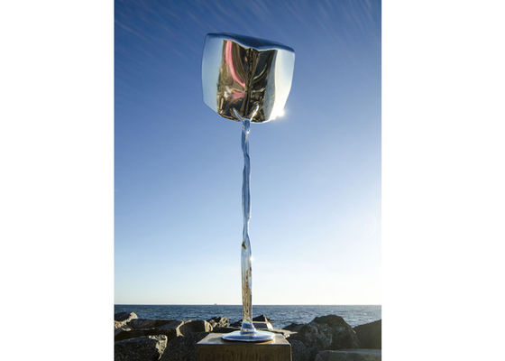 ราคาดี OEM สูง 300 ซม. สแตนเลสขัดเงาโลหะตกแต่งศิลปะ ออนไลน์