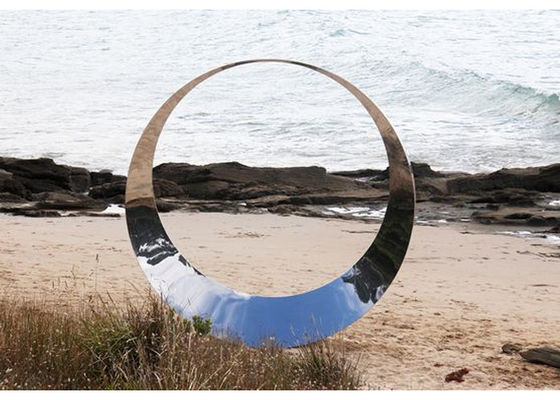 ราคาดี ODM โมเดิร์นสแตนเลสประติมากรรมกลางแจ้งสำหรับภูมิทัศน์ ออนไลน์