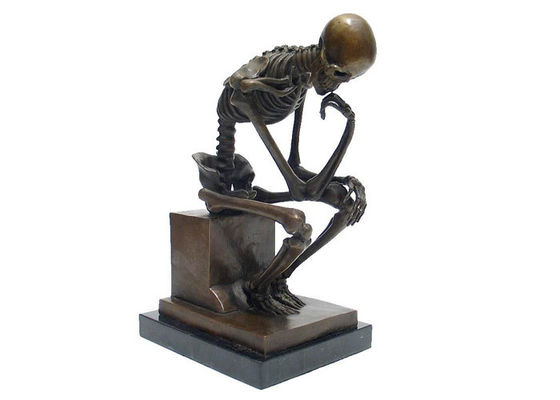 ราคาดี ขนาดชีวิตโบราณบรอนซ์ตะวันตกนั่งไตร่ตรองรูปปั้นผู้ชาย ออนไลน์