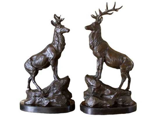ราคาดี ตะกรุดหินขนาดจริง Antelope Casting Bronze Deer รูปปั้นสําหรับภายในหรือภายนอก ออนไลน์