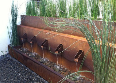 ราคาดี นอกโลหะน้ำ Corten Steel คุณสมบัติการออกแบบที่ไม่ซ้ำกันสำหรับโรงแรมหลา ออนไลน์