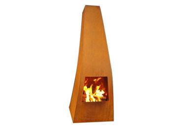 ราคาดี เตาผิงเผาไหม้ไม้ Corten Steel Garden, ลาน / สวนเหล็กหล่อ Fire Pot ออนไลน์