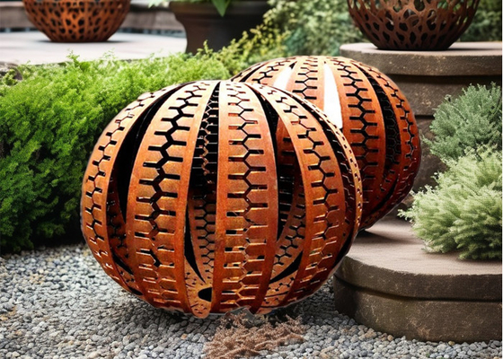 ราคาดี โครงสร้างกลมเหล็กสนามร่วงขนาดใหญ่ โครงสร้างกลมเหล็ก Corten โครงสร้างกลมเหล็ก ออนไลน์