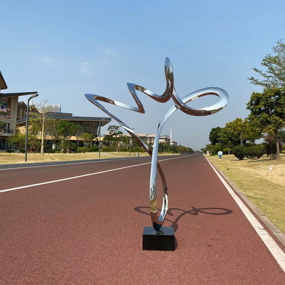 ราคาดี รูปปั้นริบอนประดับจากสแตนเลส สวยด้วยฐานหินดํา ออนไลน์