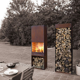 ราคาดี ลาน / สวนเหล็กหล่อ Fire Pot, หลุมไฟ Corten Steel Fire เผาไหม้ไม้ ออนไลน์