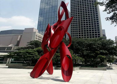ราคาดี ตกแต่งเมืองร่วมสมัยประติมากรรมเหล็กทาสีตกแต่งงานฝีมือ ออนไลน์