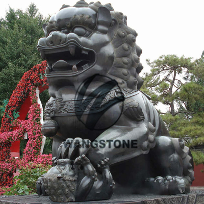 ราคาดี เหรียญปั้นสิงโตจีนประดับคลาสสิก เหรียญทองแดง Foo Dog รูปปั้นสัตว์ ออนไลน์