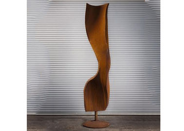 ราคาดี นามธรรมประติมากรรมโลหะเหล็ก Corten สำหรับการตกแต่งบ้านในร่ม ออนไลน์