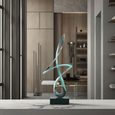 ราคาดี Modern Elegant Metallic Art Sculpture High-End Decorative Statue for Interior Design ออนไลน์