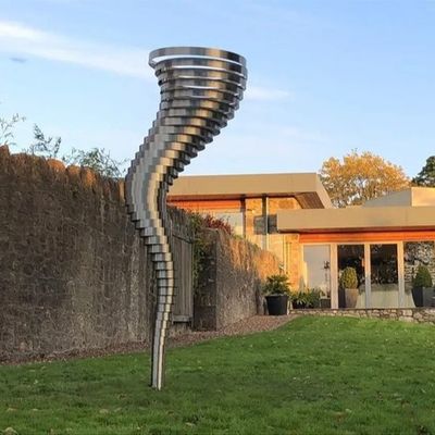ราคาดี Spiral Decorative Art Sculpture Outdoor Metal Sculpture Custom Statue Garden Landscaping Wholesale ออนไลน์