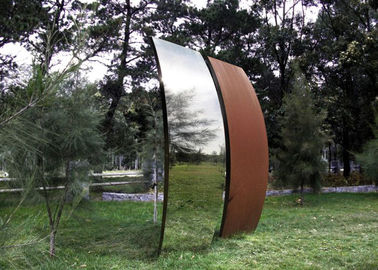 ราคาดี สวนศิลปะ Corten Steel Sculpture, ศิลปะประติมากรรมโลหะความสูง 200 ซม ออนไลน์