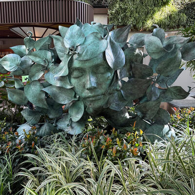 ราคาดี รูปปั้นนางฟ้าทองแดงสมัยใหม่ สําหรับตกแต่งในพื้นที่ภายในภายนอก ออนไลน์