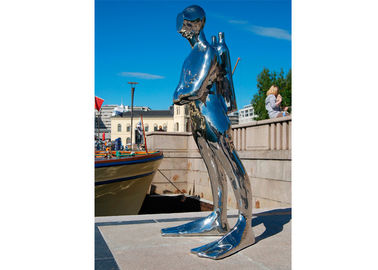 ราคาดี กระจกขัดขนาดชีวิต Ss Sculpture Diver Sculpture สำหรับตกแต่งภายนอก ออนไลน์