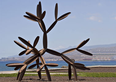 ราคาดี 2.5 มม. Sculture ทางเข้าหนาใน Corten Steel / 3D Drawing Custom Sculpture Sculpture ออนไลน์