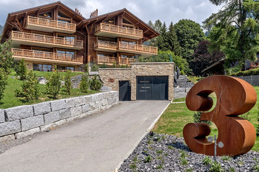 ราคาดี หมายเลข 3 ออกแบบ Corten Steel Sculpture ประติมากรรมสนิมสำหรับตกแต่งที่อยู่อาศัย ออนไลน์