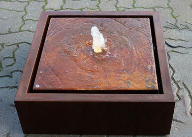 ราคาดี โลหะ Corten Steel Water Water ลักษณะสวนตกแต่งพื้นผิวสนิม ออนไลน์