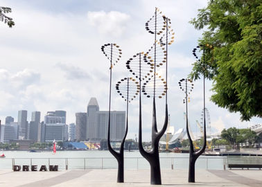 ราคาดี Kinetic Art เหล็กกล้าไร้สนิม Kinetic Wind Sculpture ตกแต่งกลางแจ้ง ออนไลน์