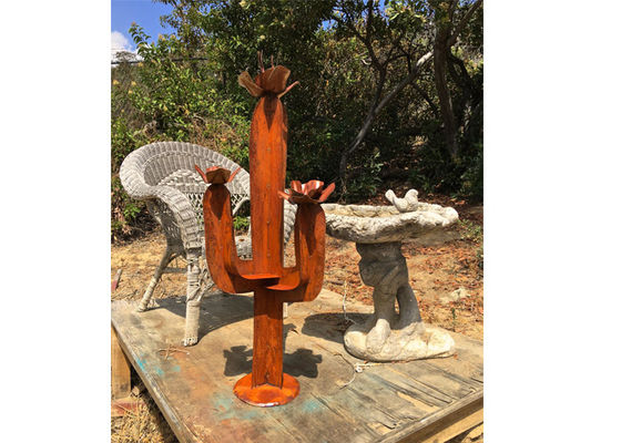 ราคาดี การ์เด้นตกแต่งสวนประติมากรรมกลางแจ้งโลหะร่วมสมัย Corten Steel Art ออนไลน์