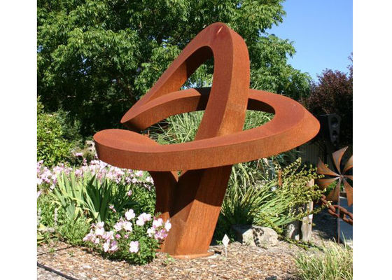 ราคาดี ประติมากรรมโลหะ Corten Steel Garden ที่สวยงามน่าทึ่ง ODM ออนไลน์