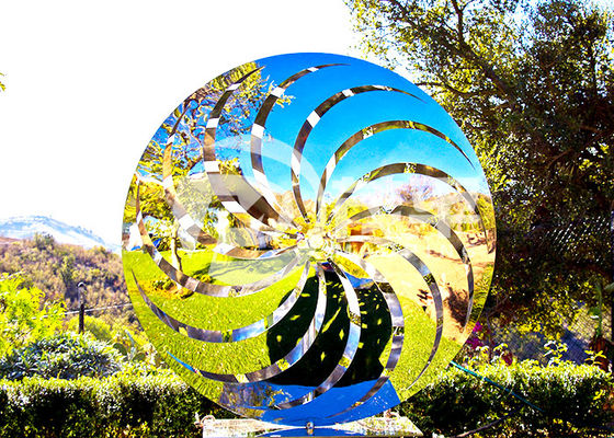 ราคาดี ODM กระจกขัดเงาสวนสแตนเลส Windmill Art Sculptures ออนไลน์